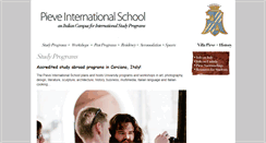 Desktop Screenshot of pieveschool.com